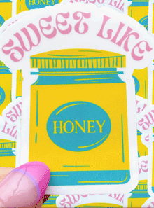  Sweet Like Honey Sticker