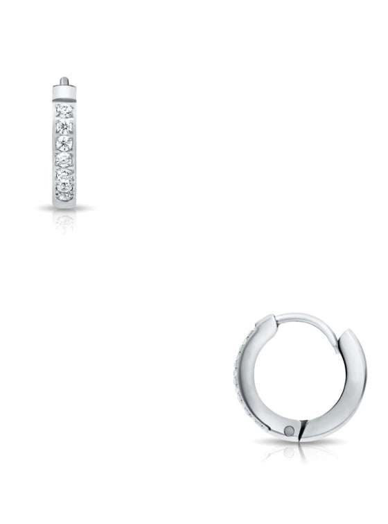 Ellie Vail Tinsley Huggie Hoop Earring