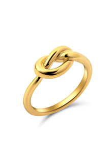  Ellie Vail Gold Kai Knitted Ring