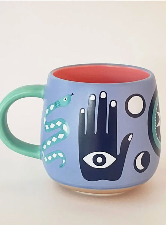 Hamsa Ceramic Mug