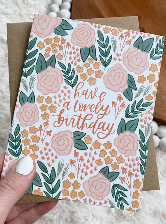 Have A Lovely Birthday Card