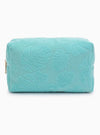 Palm Breeze Cosmetic Pouch In 3 Colors