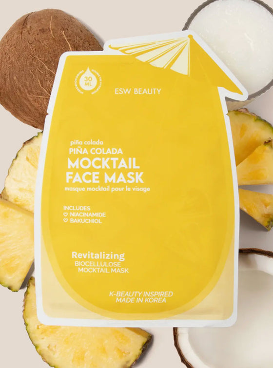 Mocktail Face Sheet Masks in 3 Colors