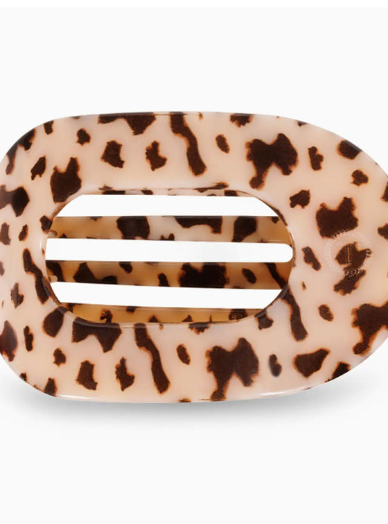 Teleties Round Flat Large Hair Clip In 3 Colors