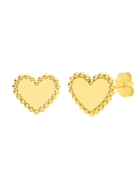 FYB Eleanor Heart Studs
