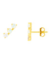 FYB Opal Climber Studs In 2 Colors