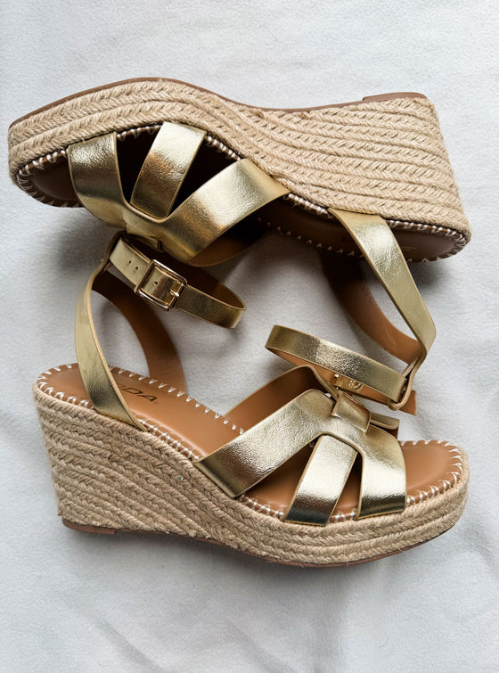 Athena Espadrille Wedge