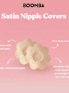 Boomba Satin Flower Nipple Covers