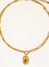 Flânerie By MAIQ Clarimond Rectangle Chain Necklace