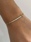 Flânerie By MAIQ Montessa CZ Adjustable Bar Bracelet