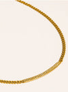 Flânerie By MAIQ Pellerine CZ Bar Chain Necklace
