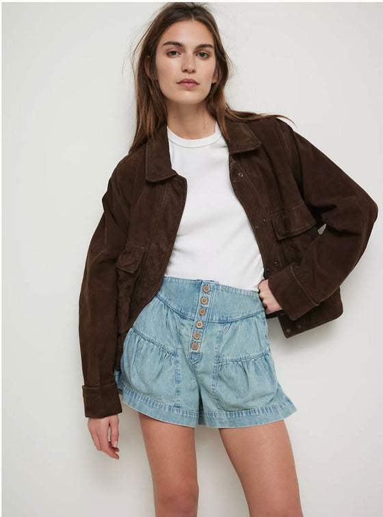 Free People Fleur Denim Short