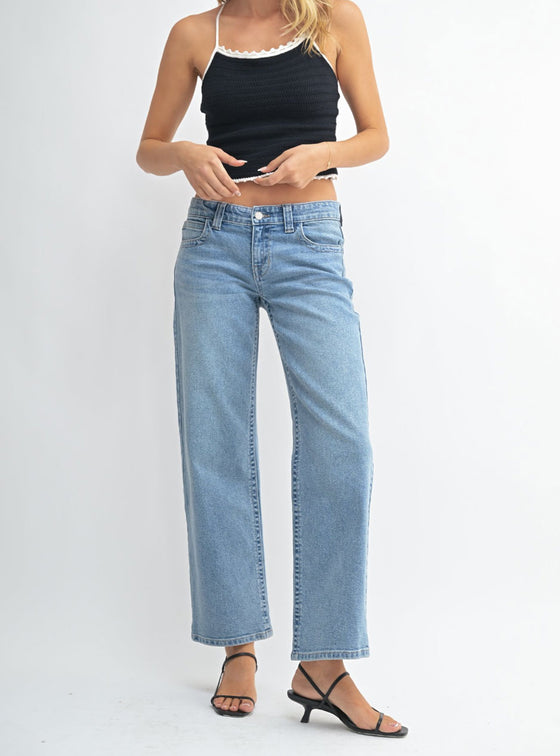JBD Low Rider Baggy Straight Jeans