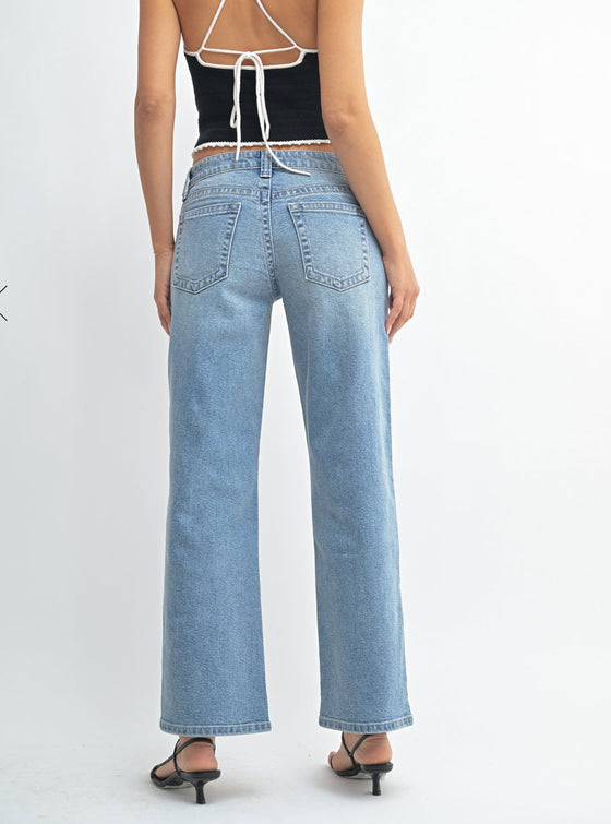 JBD Low Rider Baggy Straight Jeans