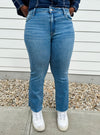 JBD Stretchy Cropped Flare Jeans