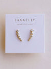 Jaxkelly Crawler Gold Earrings