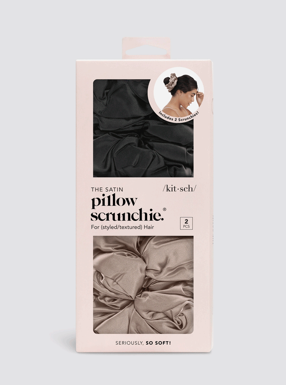 Kitsch Satin Sleep Pillow Scrunchies