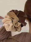 Trend Large Velvet Scrunchies In 2 Colors