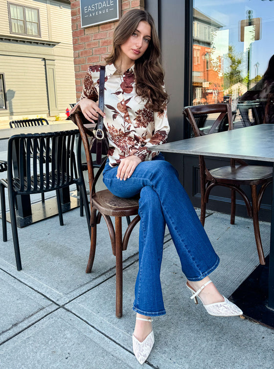 Amber Bloom Top
