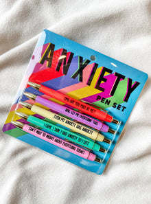  Anxiety Pen Set