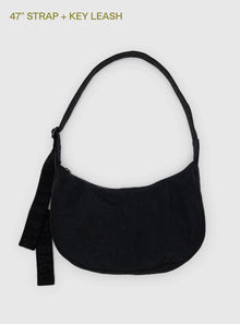  BAGGU Medium Nylon Crescent Bag in 2 Colors