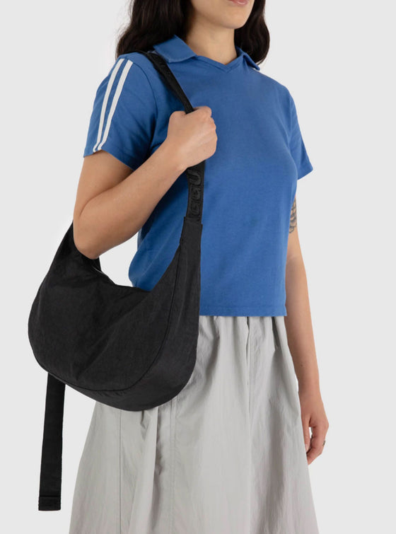 BAGGU Medium Nylon Crescent Bag in 2 Colors
