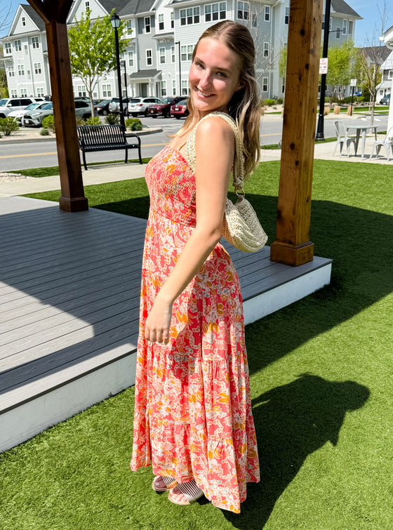Z Supply Balos Jardin Floral Mini Dress