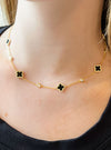 Bara Boheme Clover BTY Chocker Necklace in 3 Colors
