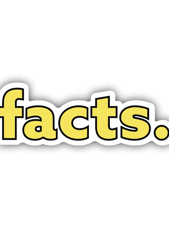 FACTS Sticker