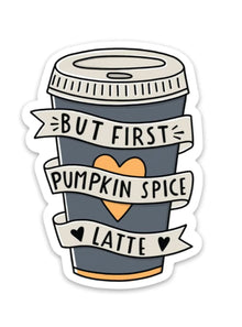  Pumpkin Spice Latte Sticker