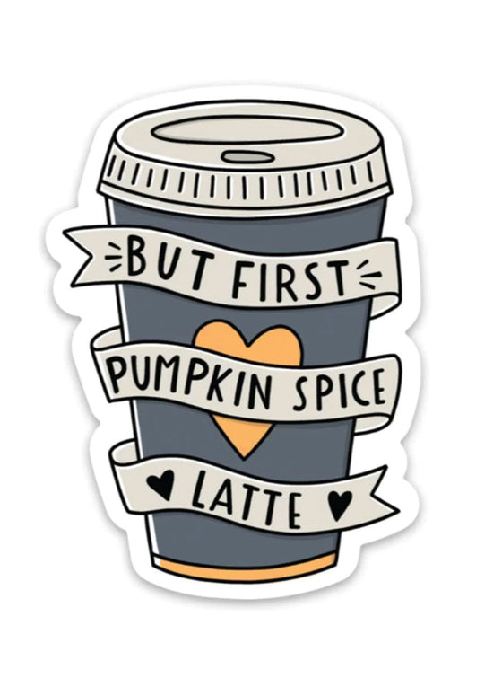 Pumpkin Spice Latte Sticker