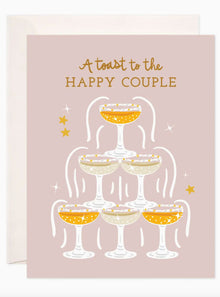  A Toast To The Happy Couple Card