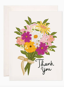  Thank You Bouquet Card