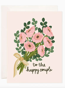  To The Happy Couple Congratulations Card