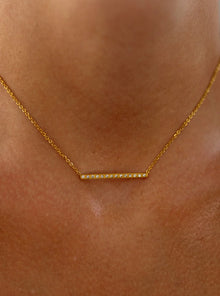  ALCO Boca Bar Necklace in Silver