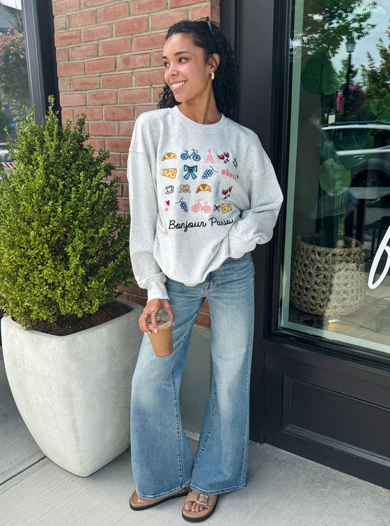 Bonjour Paris Sweater