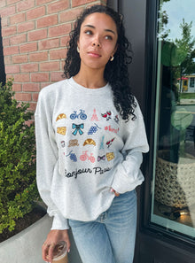  Bonjour Paris Sweater