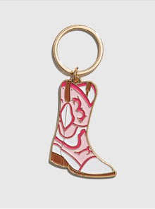  Cowboy Boot Keychain