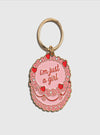Just A Girl Vintage Cake Keychain