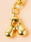 Bubble Letter Bag Charm