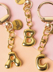  Bubble Letter Bag Charm