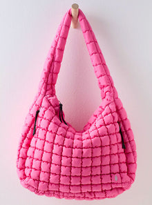  Free People Quilted Carryall Bag