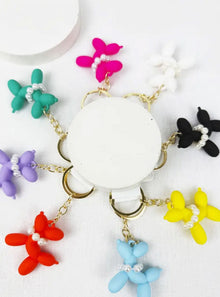  Colorful Puppy Keychain