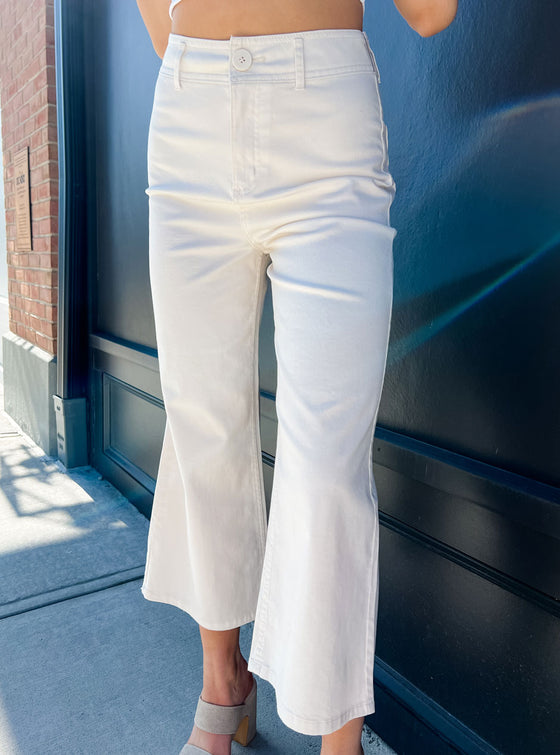 RD Style Philomena Stretch Twill Flare Pants