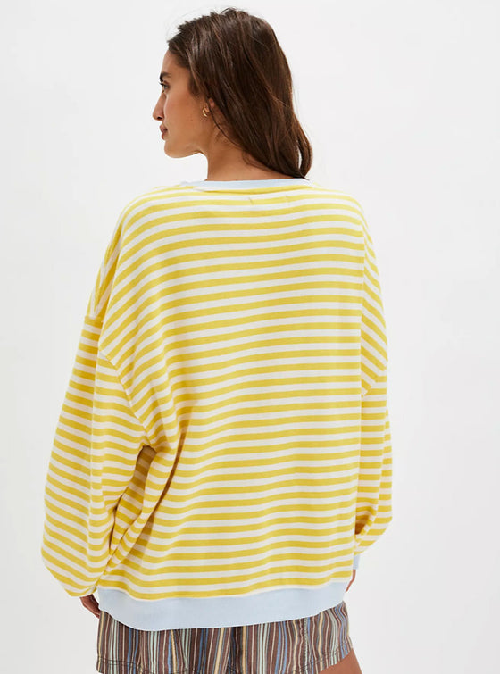 Free People Classic Oversized Crewneck