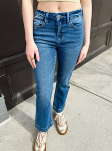  Vervet High Rise Cropped Flare Jeans