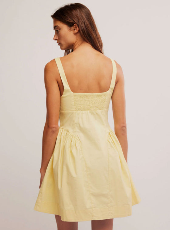 Free People Astrid Oxford Mini Dress