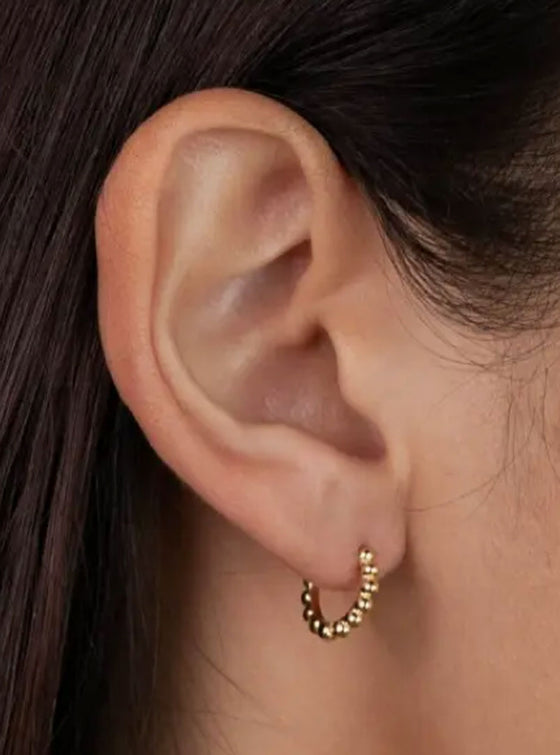 Jaxkelly Small Ball Hoop Earrings
