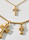 Ella Vail Wyatt Mini Cross Pendant Necklace