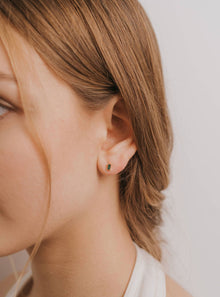  JaxKelly Emerald Baguette - Stud Earring